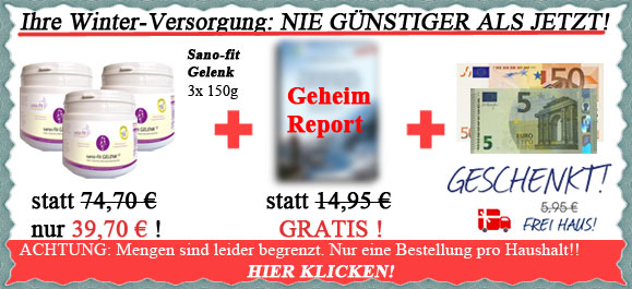 sano-fit Gelenk - Winter-Pack